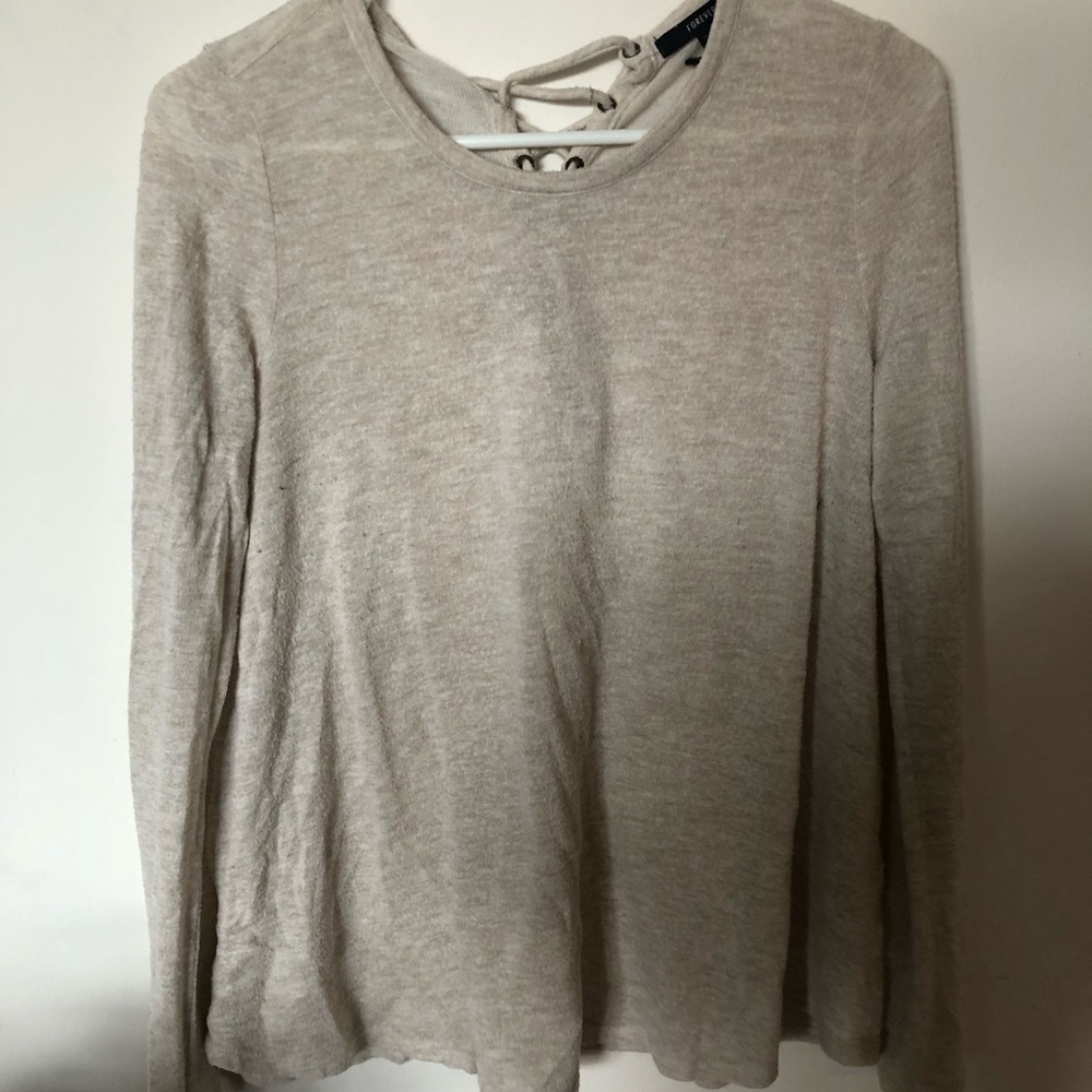 F21 Longsleeve sweater